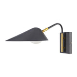 Modern European furniture - Black Iron Modern Wall Lamp - www.oroa.com