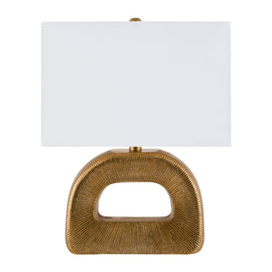   Plated Gold Accent Table Lamp | Oroa.com