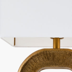   Plated Gold Accent Table Lamp | Oroa.com