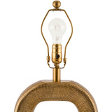 Modern European furniture - Plated Gold Accent Table Lamp - www.oroa.com