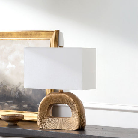 Modern European furniture - Plated Gold Accent Table Lamp - www.oroa.com