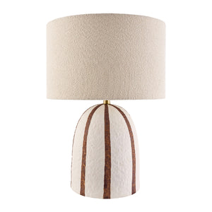   Vertical Lined Ceramic Table Lamp | Oroa.com