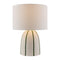 Modern European furniture - Vertical Lined Ceramic Table Lamp - www.oroa.com