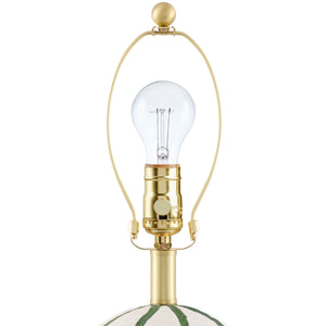   Vertical Lined Ceramic Table Lamp | Oroa.com