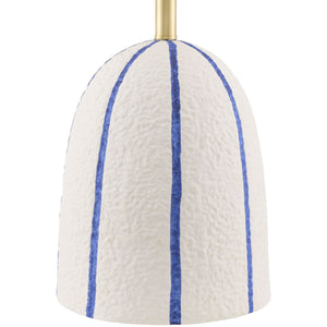   Vertical Lined Ceramic Table Lamp | Oroa.com