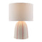 Modern European furniture - Vertical Lined Ceramic Table Lamp - www.oroa.com