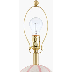   Vertical Lined Ceramic Table Lamp | Oroa.com