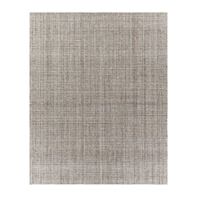 Modern furniture - Hand-Loomed Gray Yarn Carpet - www.oroa.com