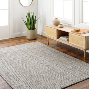   Modern furniture - Hand-Loomed Gray Yarn Carpet - www.oroa.com | Oroa.com
