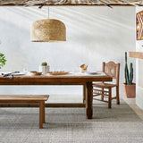 Modern European furniture - Gray Hand-Loomed Table Runner - www.oroa.com