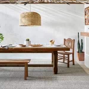   Modern European furniture - Gray Hand-Loomed Table Runner - www.oroa.com | Oroa.com