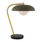 Modern European furniture - Glass Shade Sloped Table Lamp - www.oroa.com