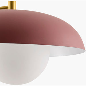   Glass Shade Sloped Table Lamp | Oroa.com