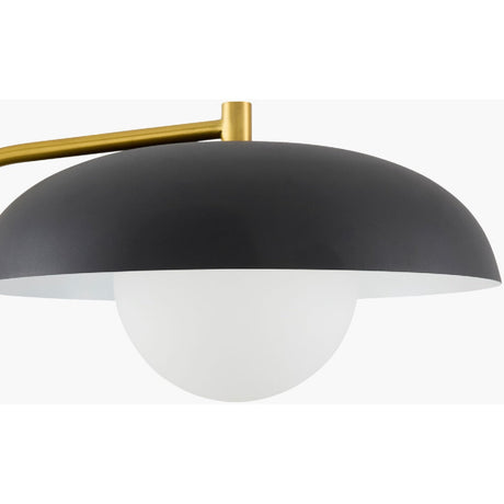 Modern European furniture - Glass Shade Sloped Table Lamp - www.oroa.com
