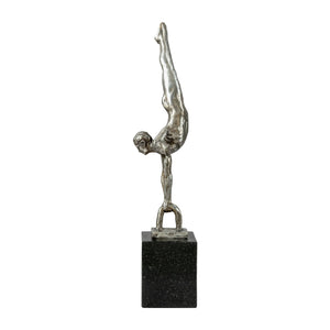   Modern European furniture - Antiqued Iron Handstand Sculpture - www.oroa.com | Oroa.com