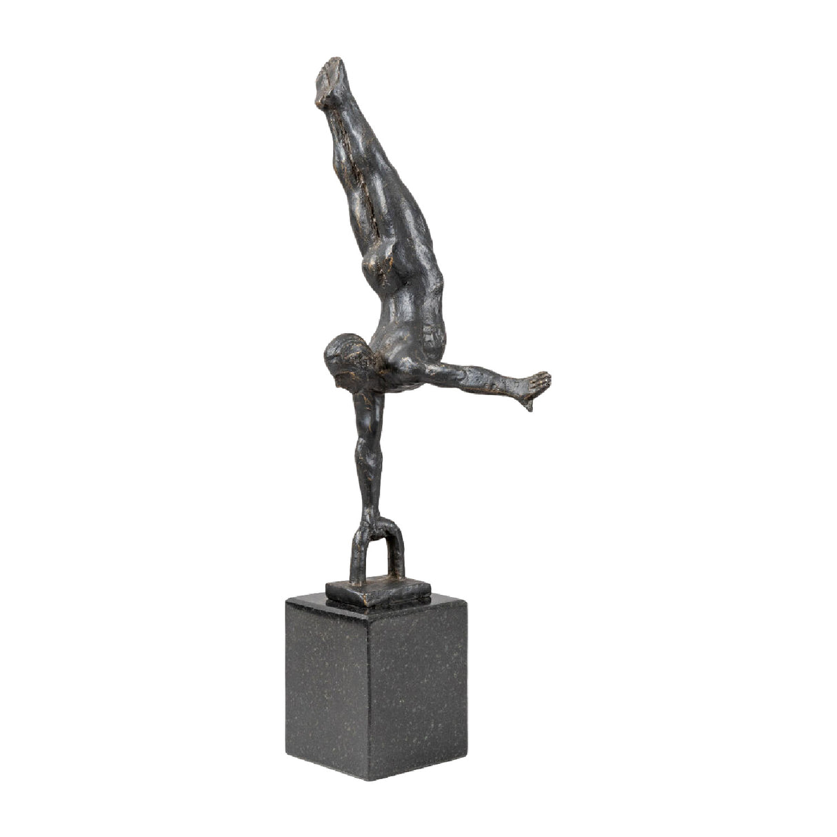   Modern European furniture - Antiqued Iron Handstand Sculpture - www.oroa.com | Oroa.com