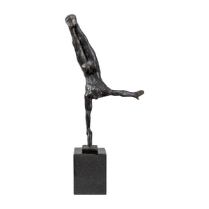   Modern European furniture - Antiqued Iron Handstand Sculpture - www.oroa.com | Oroa.com