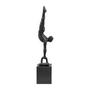   Modern European furniture - Antiqued Iron Handstand Sculpture - www.oroa.com | Oroa.com