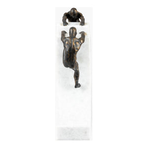   Modern European furniture - Marble & Bronze Bookend Set (2) - www.oroa.com | Oroa.com