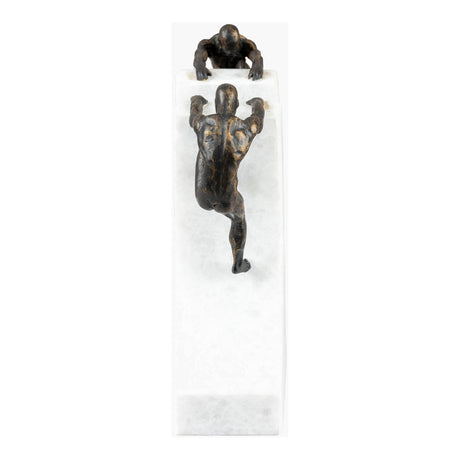 Modern European furniture - Marble & Bronze Bookend Set (2) - www.oroa.com