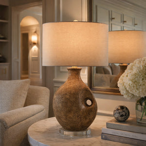   Modern European furniture - Painted Vase Inspired Table Lamp - www.oroa.com | Oroa.com
