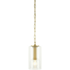 Modern European furniture - Clear Glass Accent Pendant Light - www.oroa.com