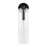 Modern European furniture - Tubular Clear Glass Wall Lamp - www.oroa.com