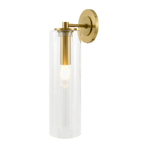   Tubular Clear Glass Wall Lamp | Oroa.com
