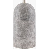 Modern European furniture - Cream Linen Marble Table Lamp - www.oroa.com