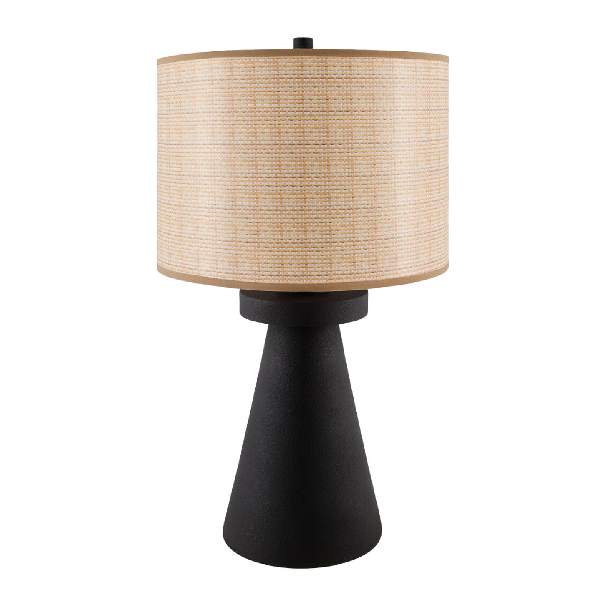   Brown Linen Accent Table Lamp | Oroa.com