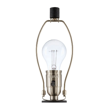 Modern European furniture - Brown Linen Accent Table Lamp - www.oroa.com