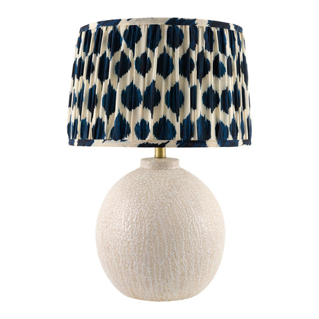 Modern European furniture - Blue Patterned Fabric Table Lamp - www.oroa.com