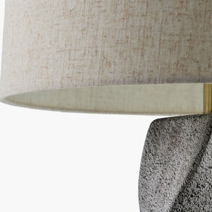   Twisted Ceramic Accent Table Lamp | Oroa.com