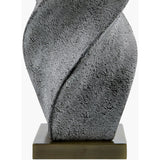 Modern European furniture - Twisted Ceramic Accent Table Lamp - www.oroa.com