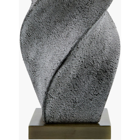 Modern European furniture - Twisted Ceramic Accent Table Lamp - www.oroa.com