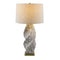Modern European furniture - Twisted Ceramic Accent Table Lamp - www.oroa.com