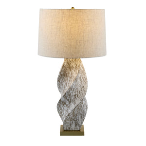   Twisted Ceramic Accent Table Lamp | Oroa.com