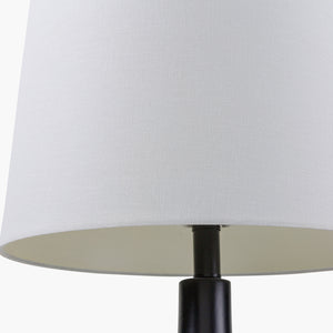   Modern European furniture - Ceramic White Linen Table Lamp - www.oroa.com | Oroa.com