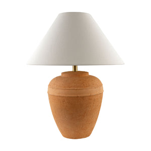   Modern European furniture - Glazed Brown Ceramic Table Lamp - www.oroa.com | Oroa.com