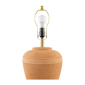  Modern European furniture - Glazed Brown Ceramic Table Lamp - www.oroa.com | Oroa.com
