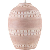 Modern European furniture - Ceramic Fluted Linen Table Lamps (2) - www.oroa.com