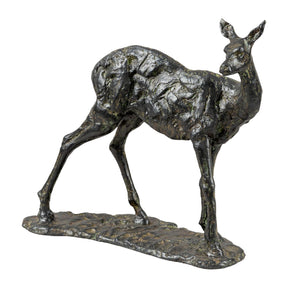 Modern European furniture - Antiqued Iron Decorative Sculpture - www.oroa.com