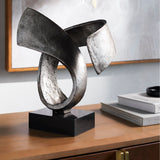 Modern European furniture - Antiqued Iron Decorative Sculpture - www.oroa.com
