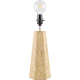 Modern European furniture - Braided Rattan Travertine Table Lamp - www.oroa.com