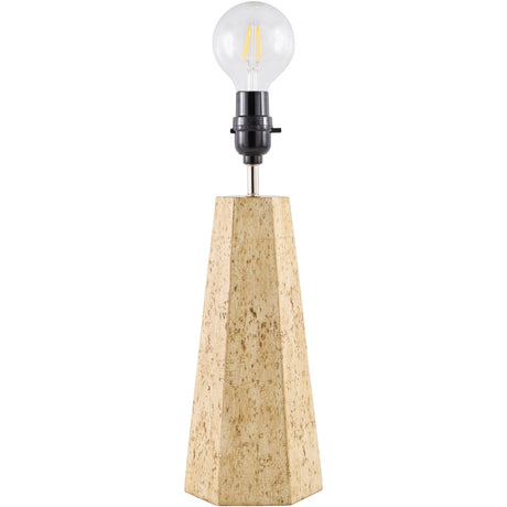 Modern European furniture - Braided Rattan Travertine Table Lamp - www.oroa.com