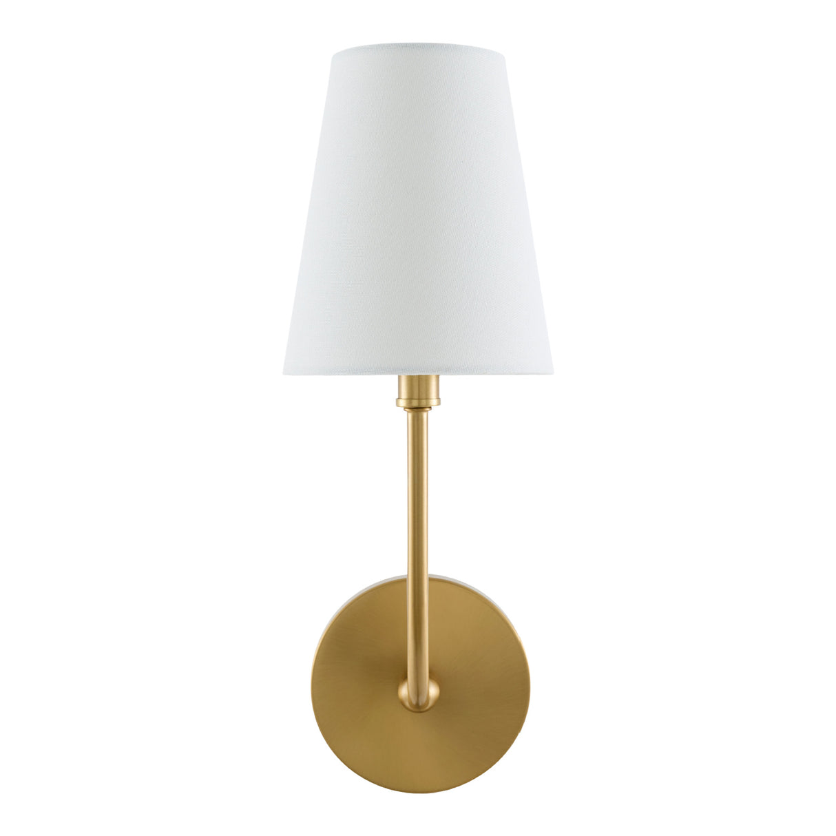   Modern European furniture - White Cotton Shade Wall Lamp  - www.oroa.com | Oroa.com