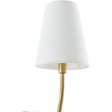 Modern European furniture - White Cotton Shade Wall Lamp  - www.oroa.com