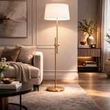 Modern European furniture - Antiqued Metallic Floor Lamp - www.oroa.com
