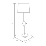 Modern European furniture - Antiqued Metallic Floor Lamp - www.oroa.com