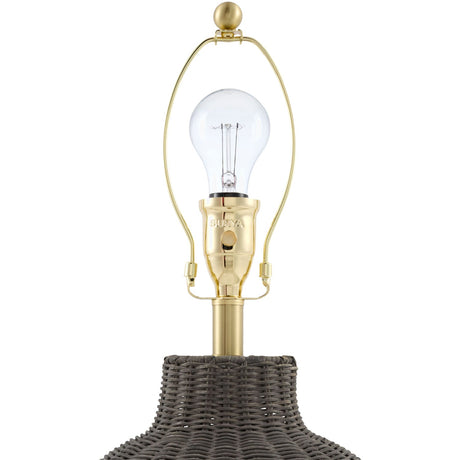Modern European furniture - Rattan Base Accent Table Lamp S - www.oroa.com